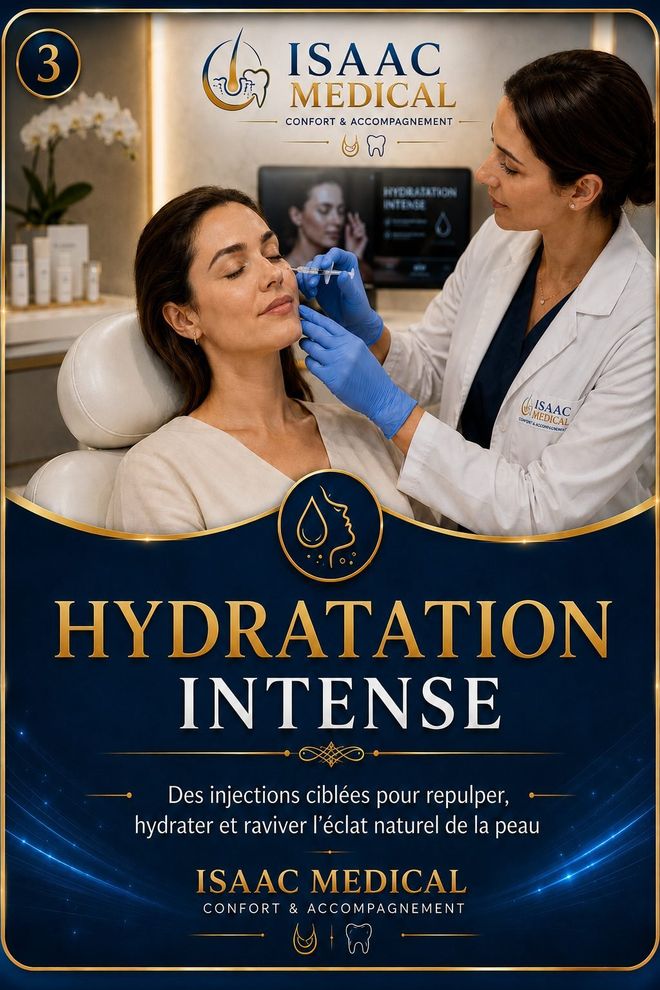 Étape 3 — Hydratation intense : des injections ciblées pour raviver l'éclat de la peau