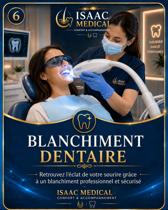 Étape 6 — Blanchiment dentaire : retrouvez l'éclat de votre sourire en toute sécurité