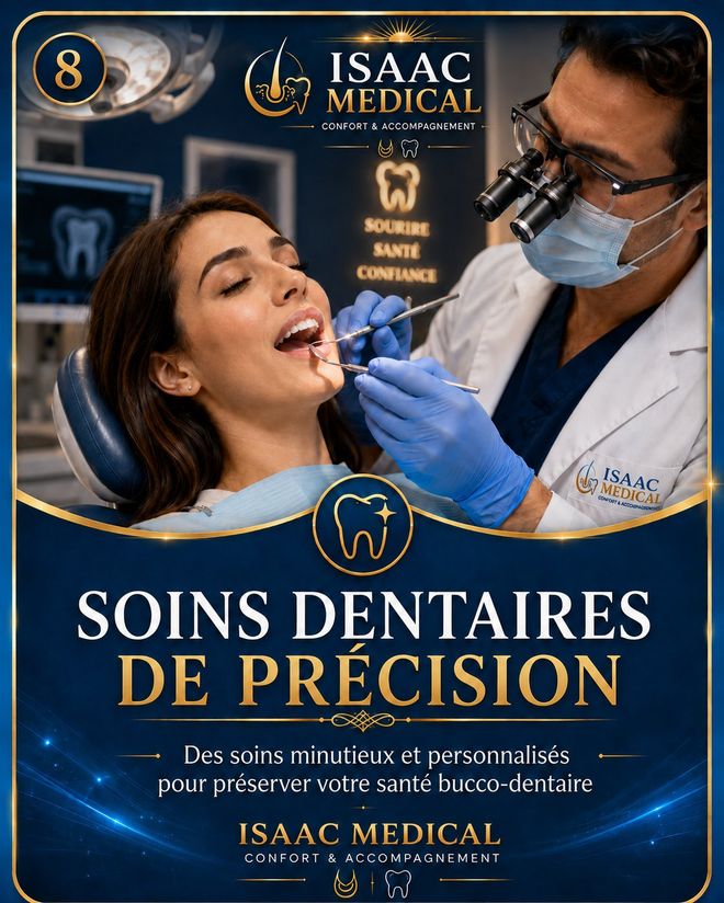 Étape 8 — Soins dentaires de précision : des soins minutieux pour votre santé bucco-dentaire