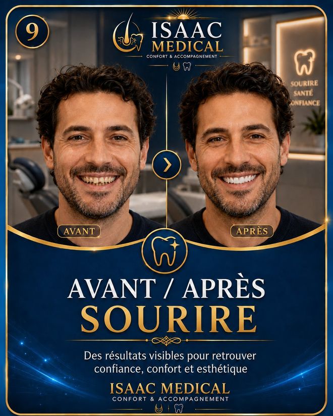 Étape 9 — Avant / Après sourire : des résultats visibles pour retrouver confiance et esthétique