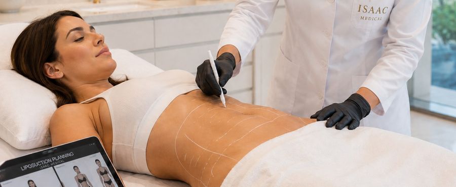 Soin esthétique professionnel en clinique